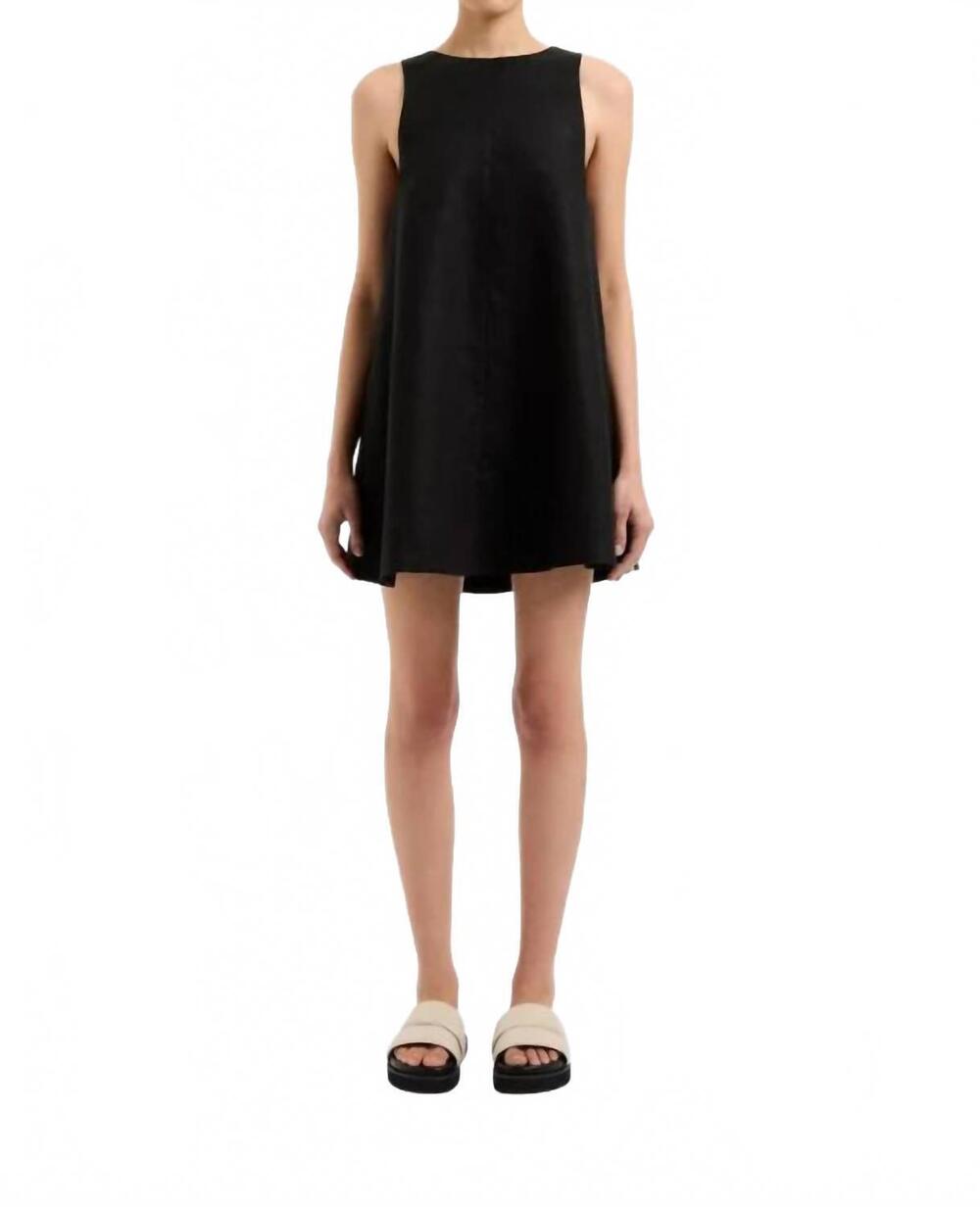 NEW NUDE LUCY nemi mini dress in black